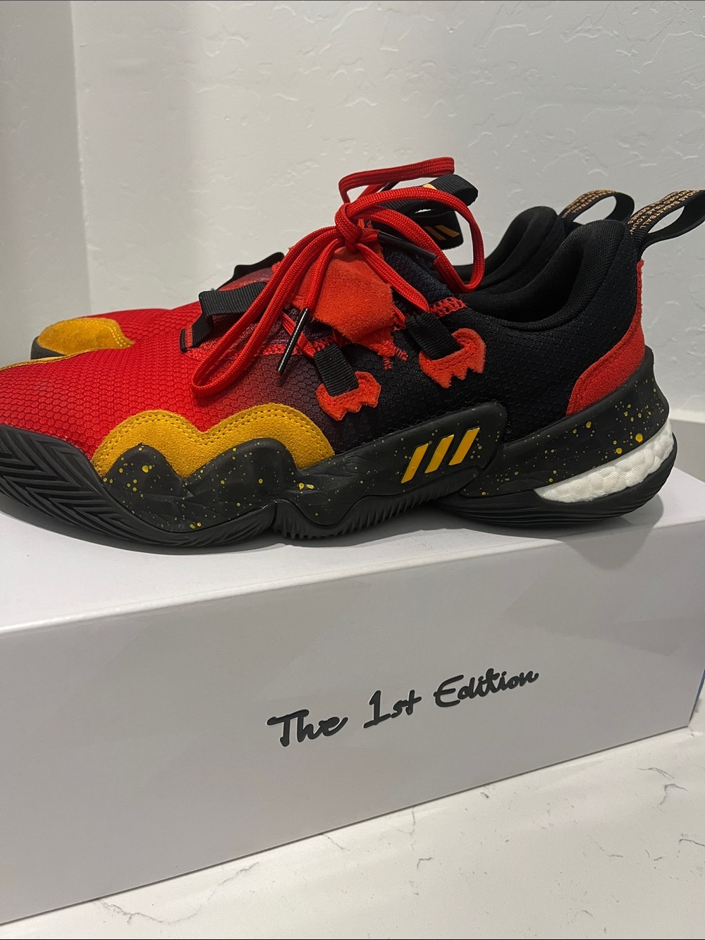 Adidas Trae Young 1 Atlanta Hawk Basketball Shoes 10.5